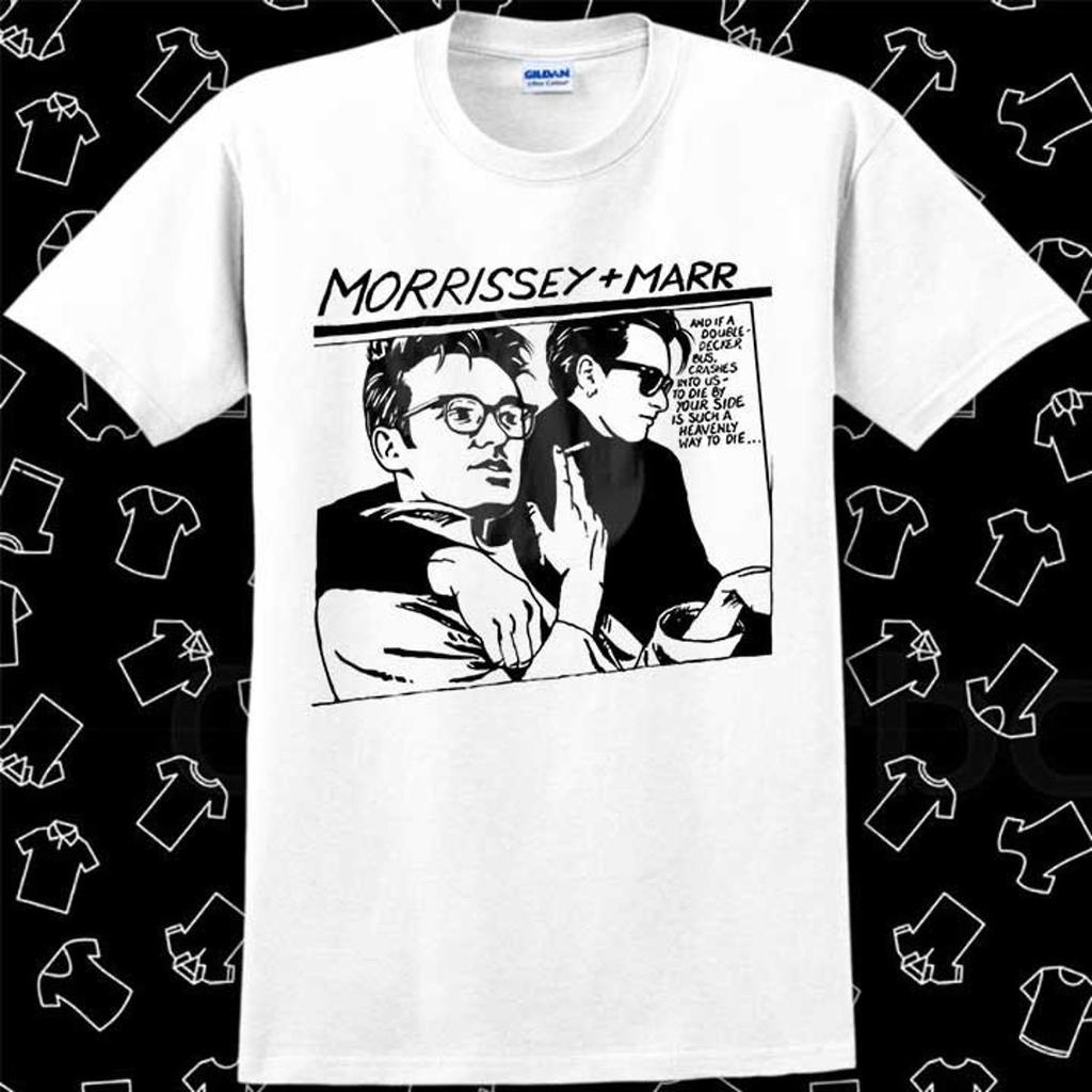 The Smiths Morrissey Marr Cartoon Meme Gift Funny Tee Style Unisex Tee