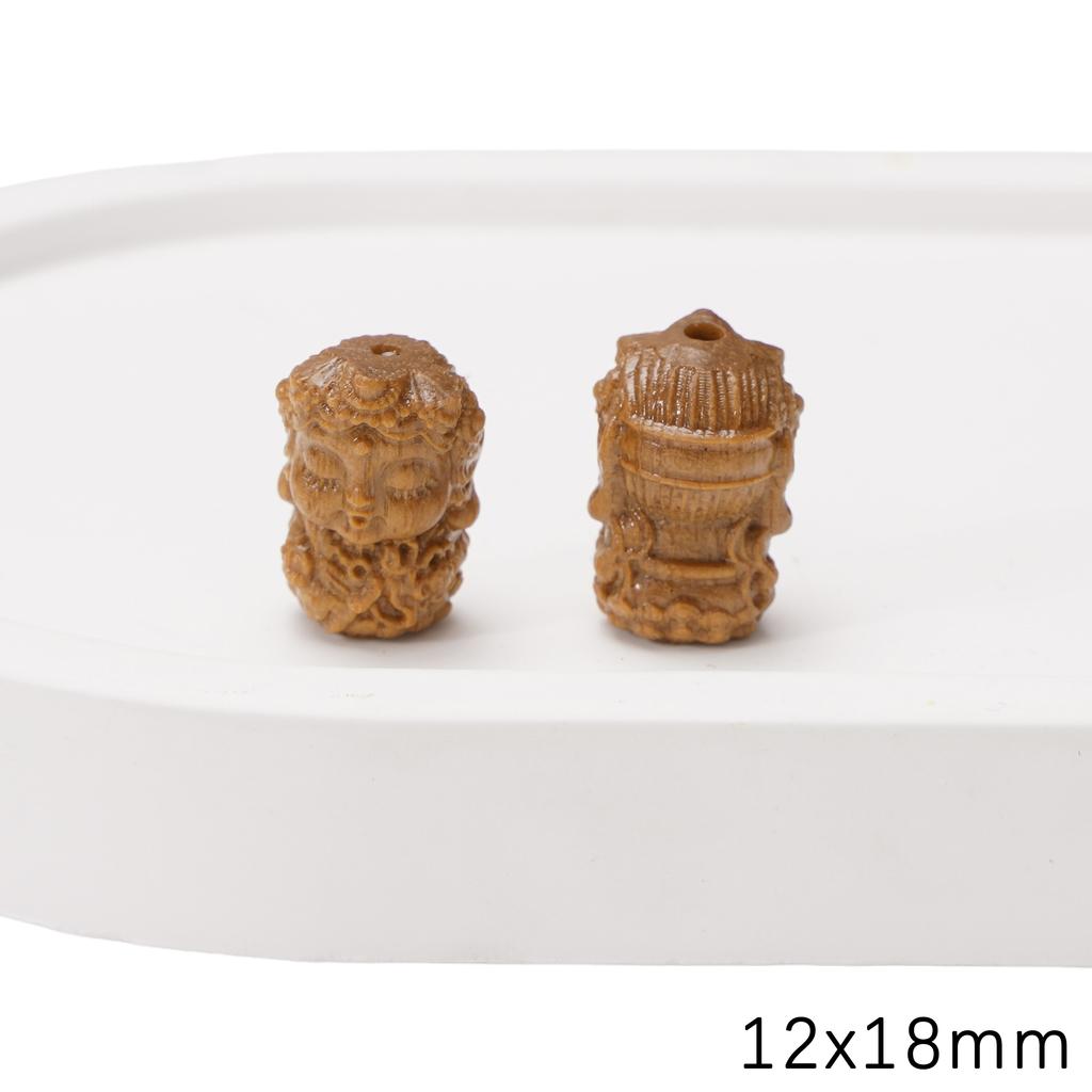 Деревянные бусины Барбитан для изготовления браслетов, ожерелий, ювелирных изделий своими руками 1 набор