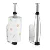 Adhesive Wall Mount Paper Towel Holder Punch-Free Roll Paper Dispenser  Bathroom