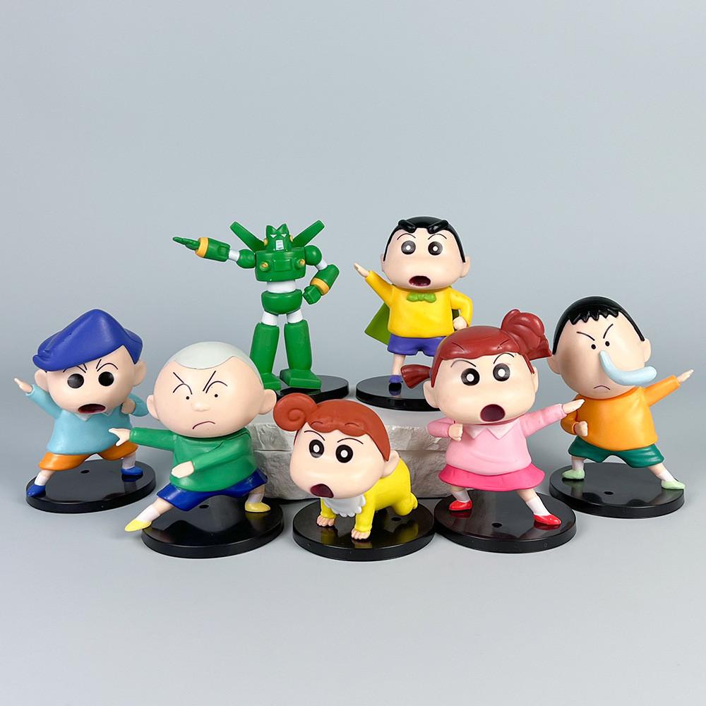 Shin Chan Crayon Pvc Action Figures Model Toys Desktop Decoration Gifts Kids