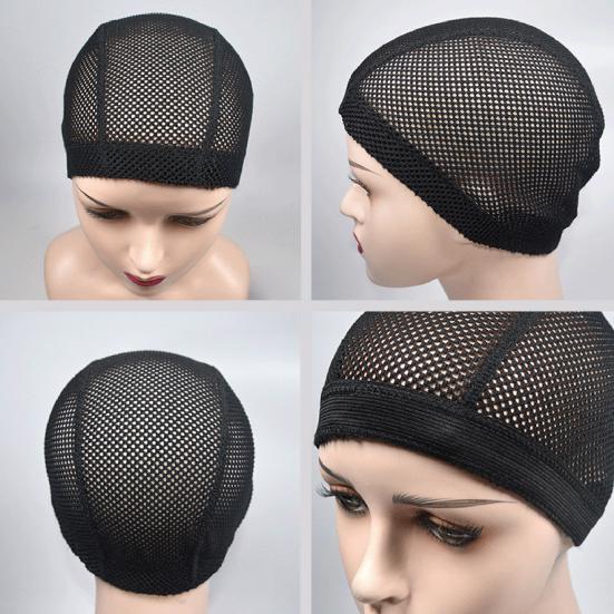 Женская шапочка для парика регулируемая дышащая эластичная шапка для парика многоразовая моющаяся нескользящая невидимая эластичная сетка для волос сетчатая шапочка