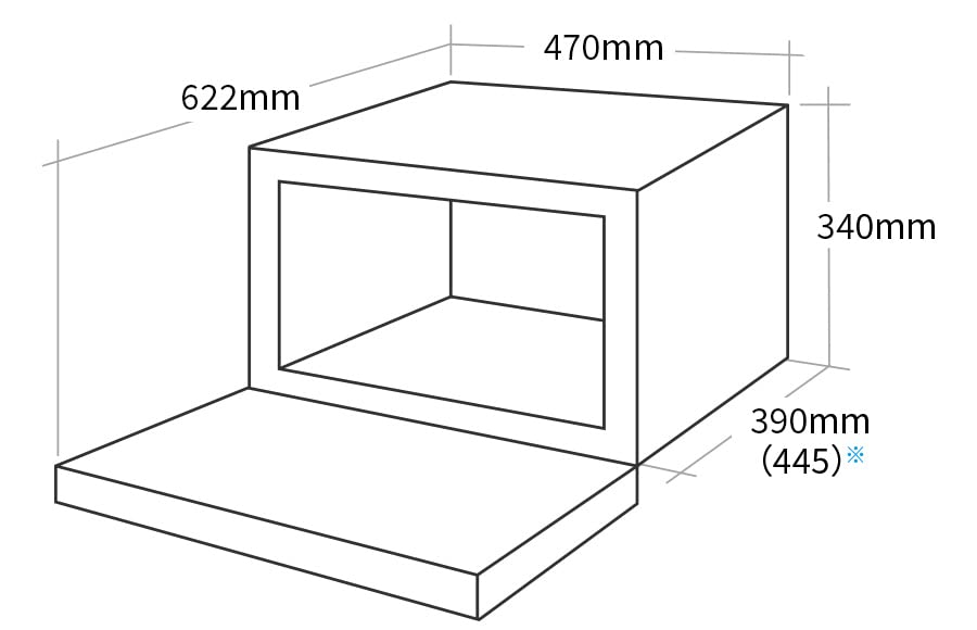 Sharp Водяная печь Healsio Black Ширина 470 x Глубина 390 x Высота 340 мм AX-UA30-B