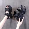 Sports Style Summer Fashion Sports Sandals Women's Portable All-Match Platform Height Increasing Roman Shoes
