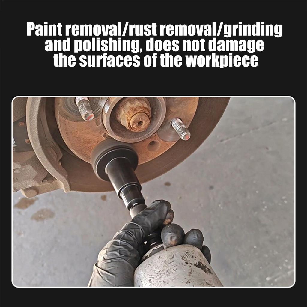 Инструмент для очистки ступицы колеса Очиститель ступицы колесного болта Удаление ржавчины Шлифовальные головки Полировальные инструменты для роторов Транспортное средство Грузовик