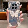 Case For Realme GT 5 Pro Casing Luxury Butterfly Flower Clear Soft TPU Silicone Back Cover For Realme GT5 Pro GT5Pro Phone Cases