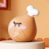 Stress Relief Fast Food Toy Bubble Popping Cartoon Hamburger French Fries Drumstick Ice Cream Cola Squeeze Toy Office Worker