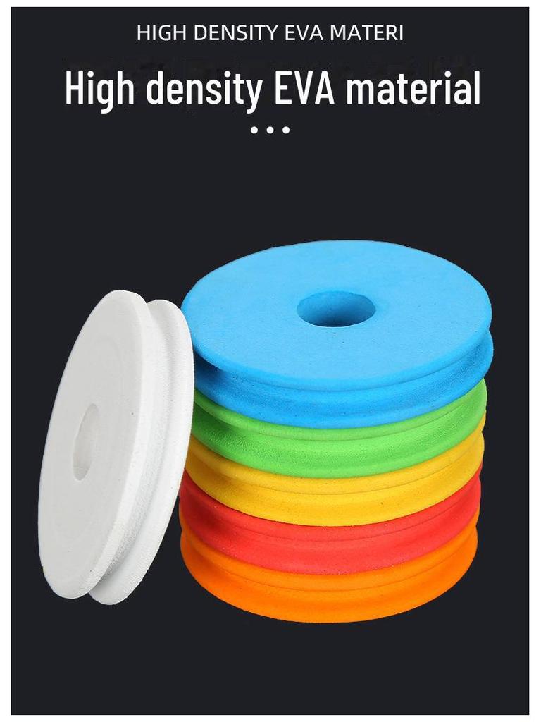 Большая белая пенопластовая рыболовная катушка для снастей - аксессуар для намотки вала