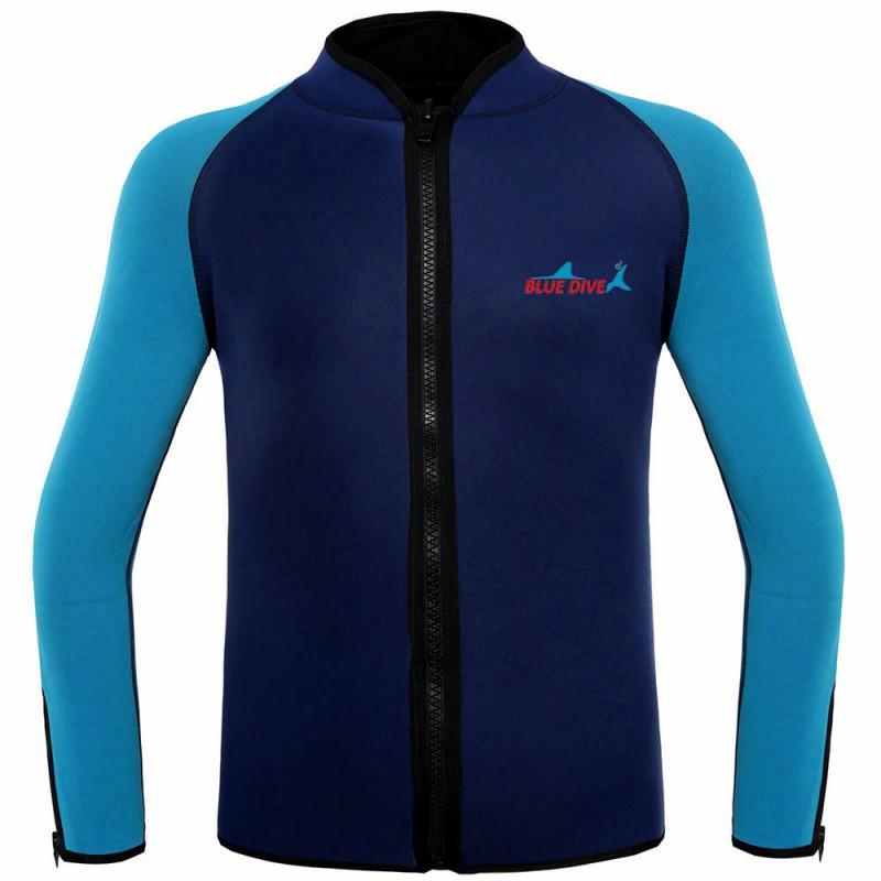 Diving Wetsuit Men Women 2mm Shorty Neoprene Rash Guard Set Long Sleeve Pants UV Protection Slim Fit