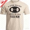 If Lifting Was Easy Itd Be Called Your Mom Funny Workout Weight TShirt Harajuku Oversized T Shirt Streetwear Graphic T Shirts