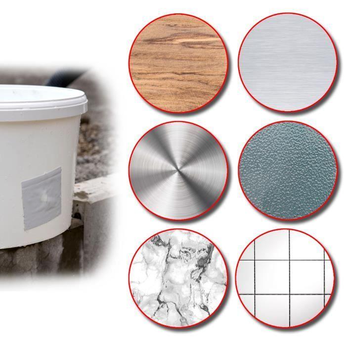 Bande imperméable transparente (10cm x 150cm) pour reparation des piscines et des tuyaux (bande de réparation d'urgence / bande d'ét