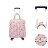 Rolling Duffle Bag with Wheels Luggage Multifunction Heavy Duty Garment for Low