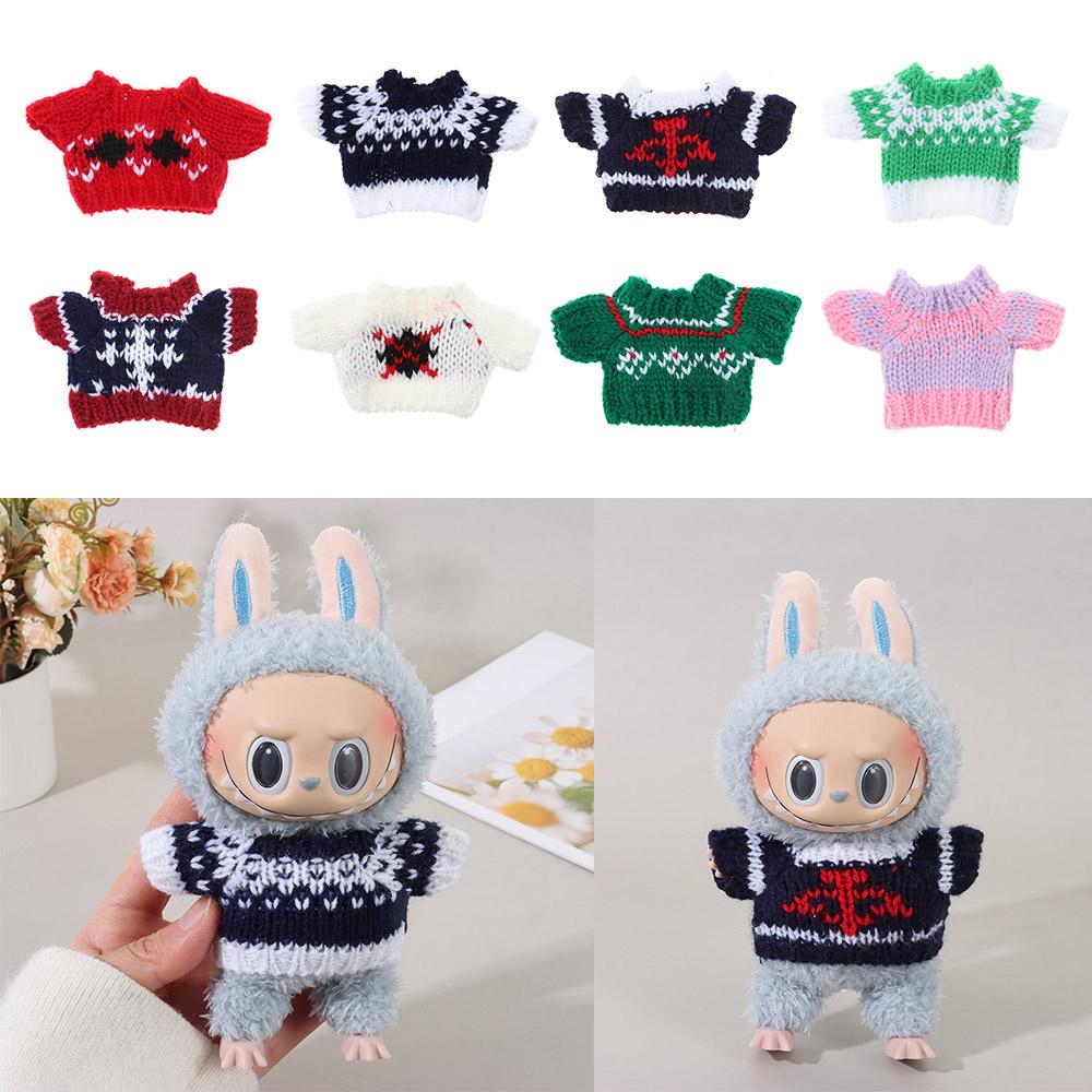 Hand-made Doll Clothes 10cm Cotton Doll DIY Clothes Changing Doll Accessories for Plush Toy