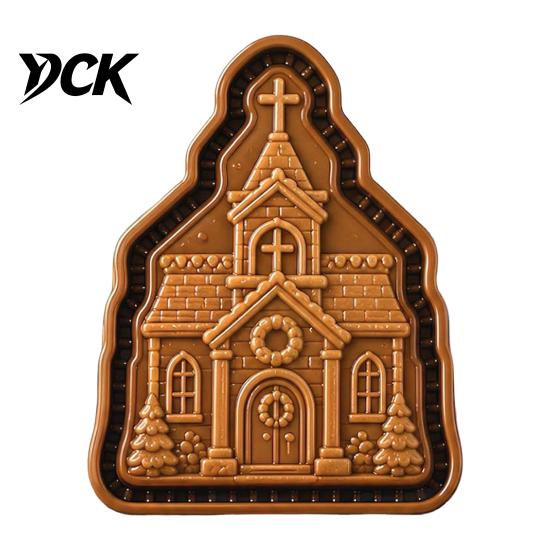 Faith Inspired Kitchen Gadgets Christmas Mini Pie Mold, Festive Dough Press And Cookie Holiday Pocket Molds Cutter, Religious Stamp for Seasonal