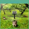 Square Solar Powered Ultrasonic Snake Rodent Repellent Electronic Tool Pest