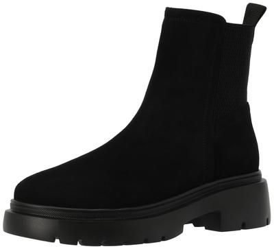 Stuart Fashion Boots Back Gore Short Boots BS [Jill Shoe]