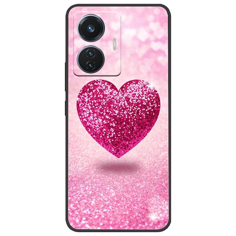 Для vivo T1 4G Y55 4G iQOO Z6 44 Вт V2153 Чехол Мраморный Мягкий Матовый Силиконовый Чехол на Заднюю Панель Для Vivo T1 44 Вт Полная Защита Чехол для Телефона