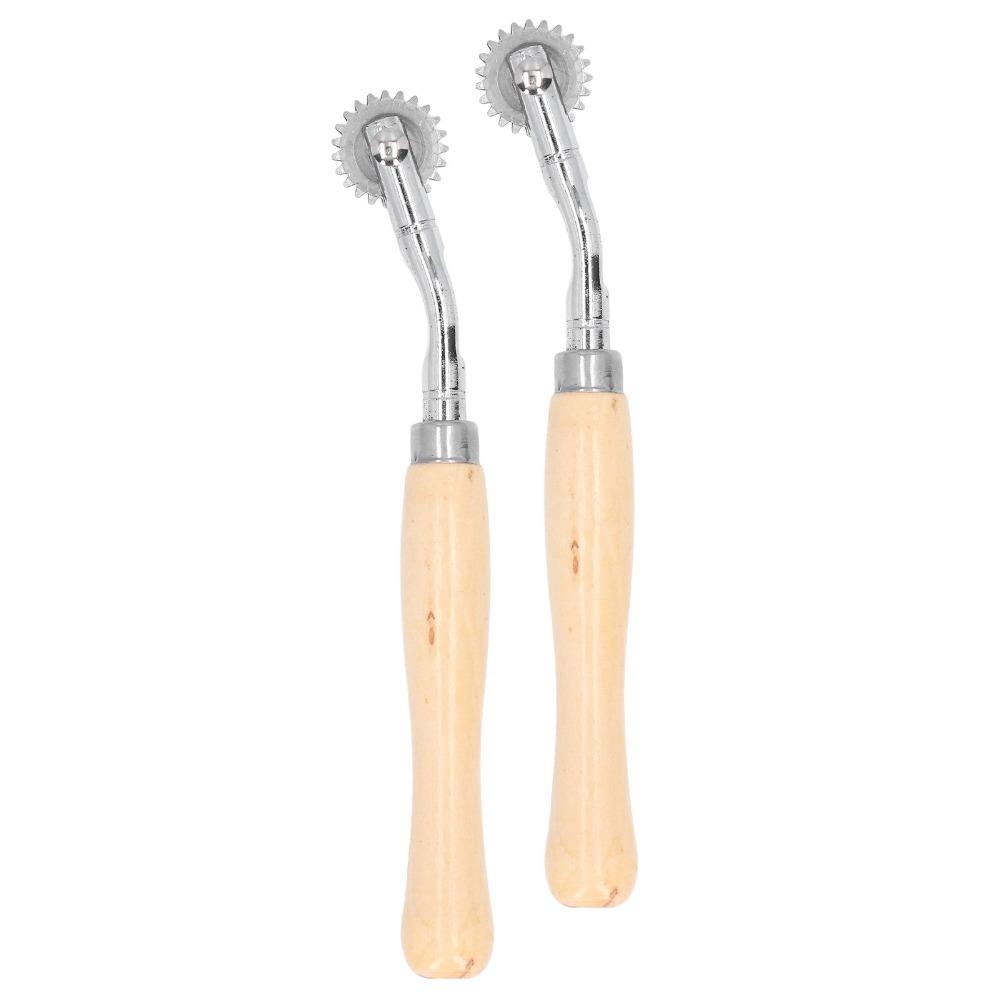 2PCS Strong Clamping Force Tracing Wheel Tool Stainless Steel Tracing Wheel For Cloth Paper