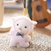 Adorably Soft Sheep Plush Keychain Fluffy Lamb Doll Bag And Key Charm