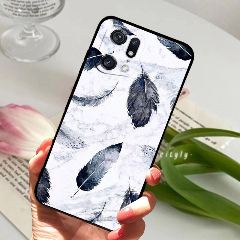 Чехол для OPPO Find X5 Pro, противоударный, мягкий ТПУ, силиконовый чехол для телефона, для OPPO Find X5 Lite, Funda FindX5 X 5 Pro Lite, Capa, мультяшный