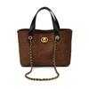 2025 Autumn Women's Large Capacity Retro Chain Tote - High-End Handheld Shoulder Bag