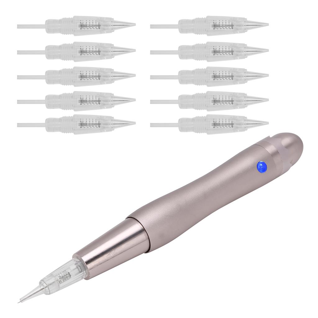 Eyebrow Tattoo Machine Microblading Tattoo Pen Electric Wireless SemiPermanent Machine(Gray )