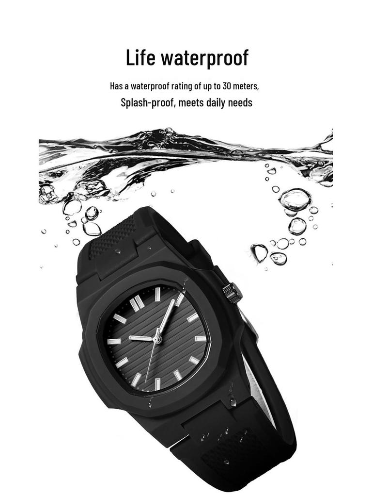 Fashionable Parrot Waterproof Luminous Silicone Watches - Versatile Sports Design for Students (Couples)
