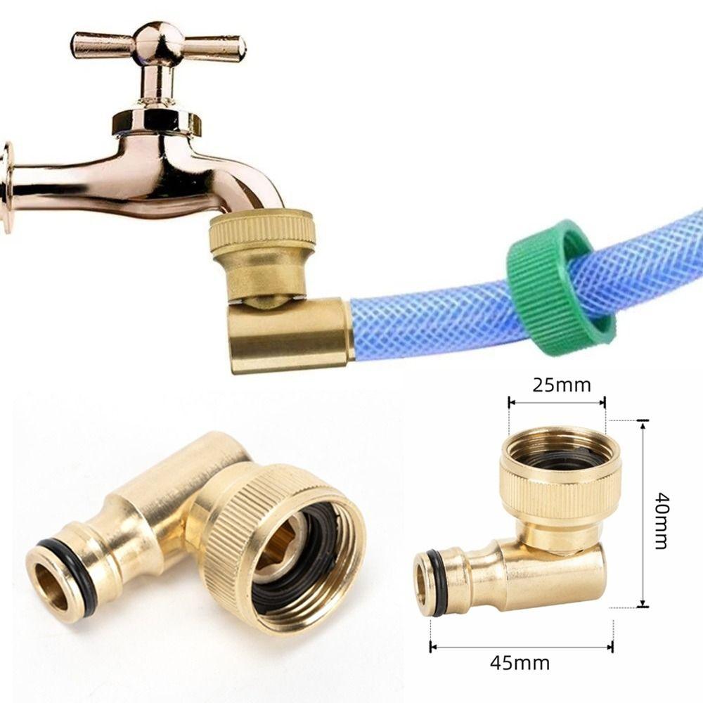 3/4" Swivel Elbow Converter 90 Degree Watering Connector Garden Hose Connector Outdoor Irrigation