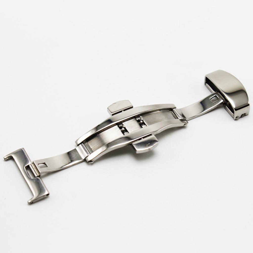 Раскладывающаяся застежка-бабочка Monoceros из нержавеющей стали, раскладывающаяся пряжка для часов