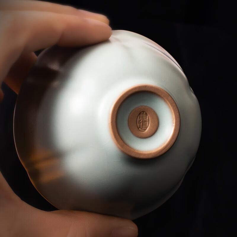Dongdao Ru Kiln Ceramic Master Teacup