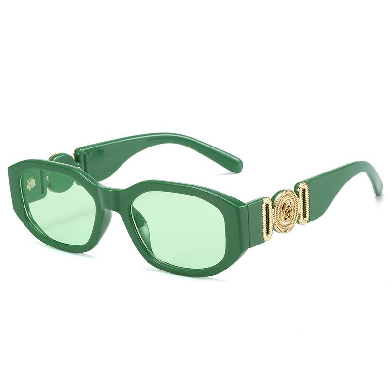 Трендовые многоугольные квадратные солнцезащитные очки 2021 года – стиль европейских и американских знаменитостей