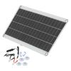 20W Polycrystalline Solar Panel Dual USB Battery Charger Power Supply for Emergency Light Mobile