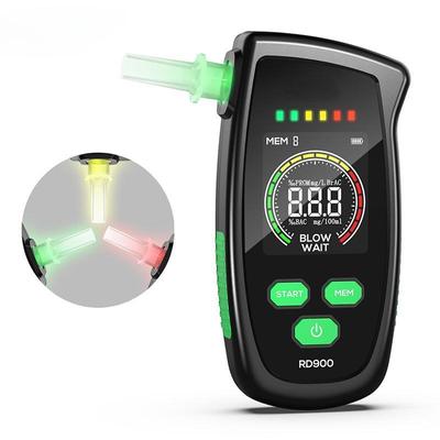 RD900 тестер алкоголя перезаряжаемый цифровой алкотестер алкотестер газовый детектор алкоголя для личного и профессионального использования