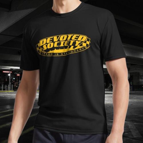 Devoted Society Motorsport 01 Футболка Смешной Логотип Американская футболка S - 5XL