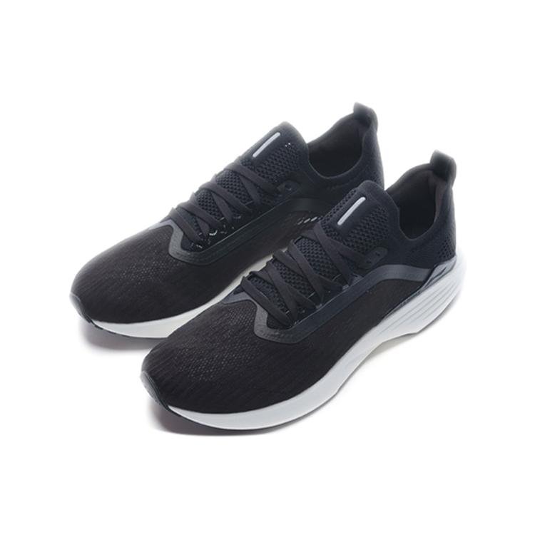 Li Ning Super Light 17 Нескользящие, Износостойкие, Легкие Низкие Беговые Кроссовки Мужские Стандартные Черные ARBQ003-3