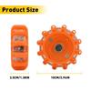 3 Safety LED Flare Disc Emergency Warning Flashing Light Roadside Strobe Beacon