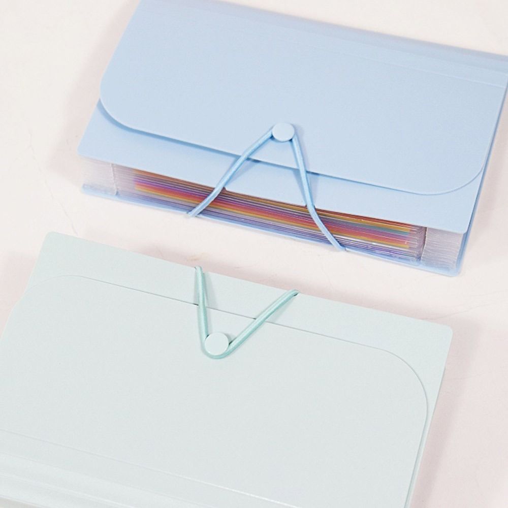 Large Capacity Organ Bag 7 Layer File Pouch Portable A6 File Folder