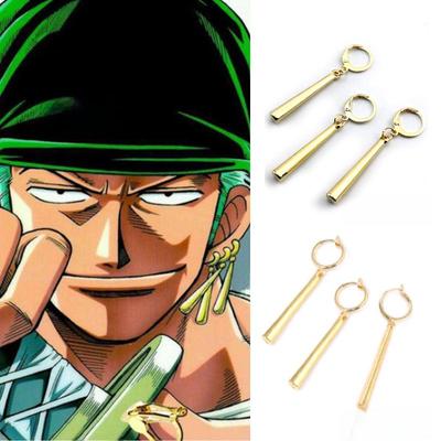 One Piece Zoro Ear Clips 2025 — модный стиль без пирсинга для мужчин и женщин
