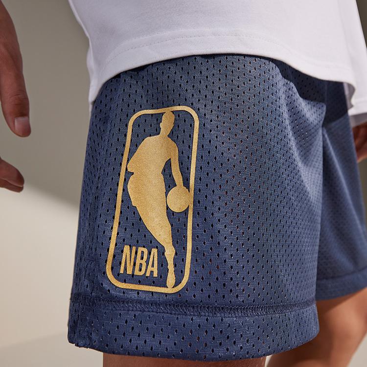 Nike Dri-Fit NBA Logo Drawstring Quick-Dry Reversible Casual Sports Shorts Men shorts Finn-Blue DX9792-491