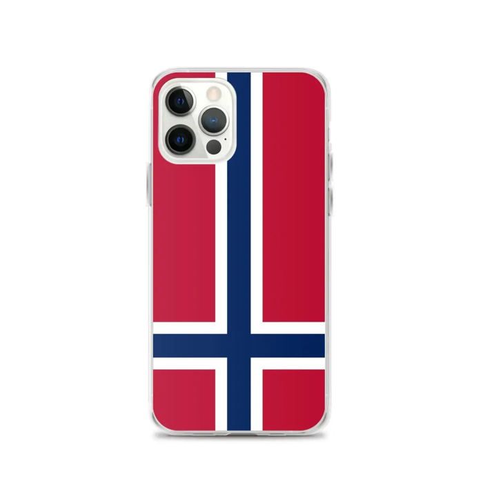 Coque Télephone Drapeau Norvège Officiel - iPhone 12 Pro
