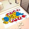 Bamse Print Rug, Washable Floor Carpet, For Entryway Dorm Laundry Room Office Study, Home Decor Birthday Christmas Gift