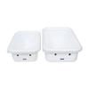 Fuji Horo Shallow Square Container Storage Container Set of 2 White Miffy Face
