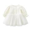 CORELAVISH Ceremony Dress for Newborn Perfect for Shrine Hospital and with Headband and Long Size 66cm Girls, Visits, Discharges, Receptions,