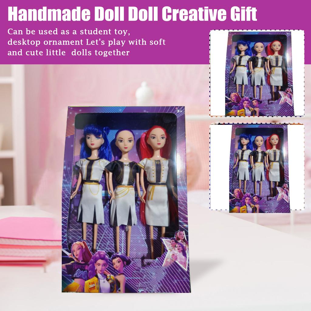 Коллекция модных пластиковых кукол с уникальными стильными нарядами и красочными прическами. Идеальный подарок для детей, чтобы и творить.