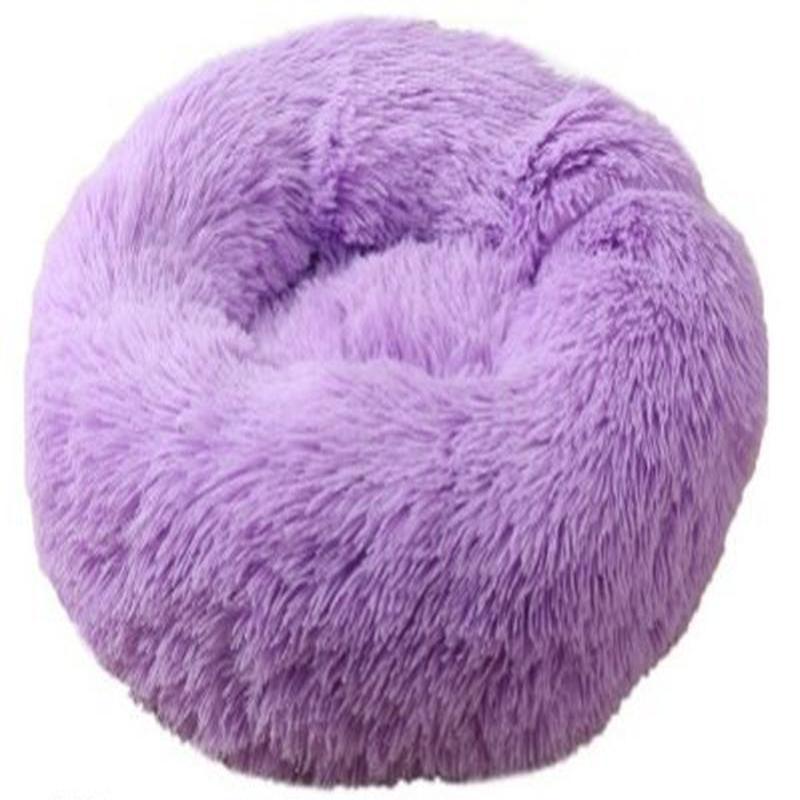 Роскошная пушистая очень большая кровать для собак, моющийся круглый диван для домашних животных, кошки, кровати, коврик, подушка для собак, подушка, кровать для домашних животных