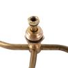 2/3/4 Arm Rotating Brass Nozzle 360° Automatic 3-prong Lawn Flower Bed Sprinkler Garden Agriculture Horticulture Water Sprinkler