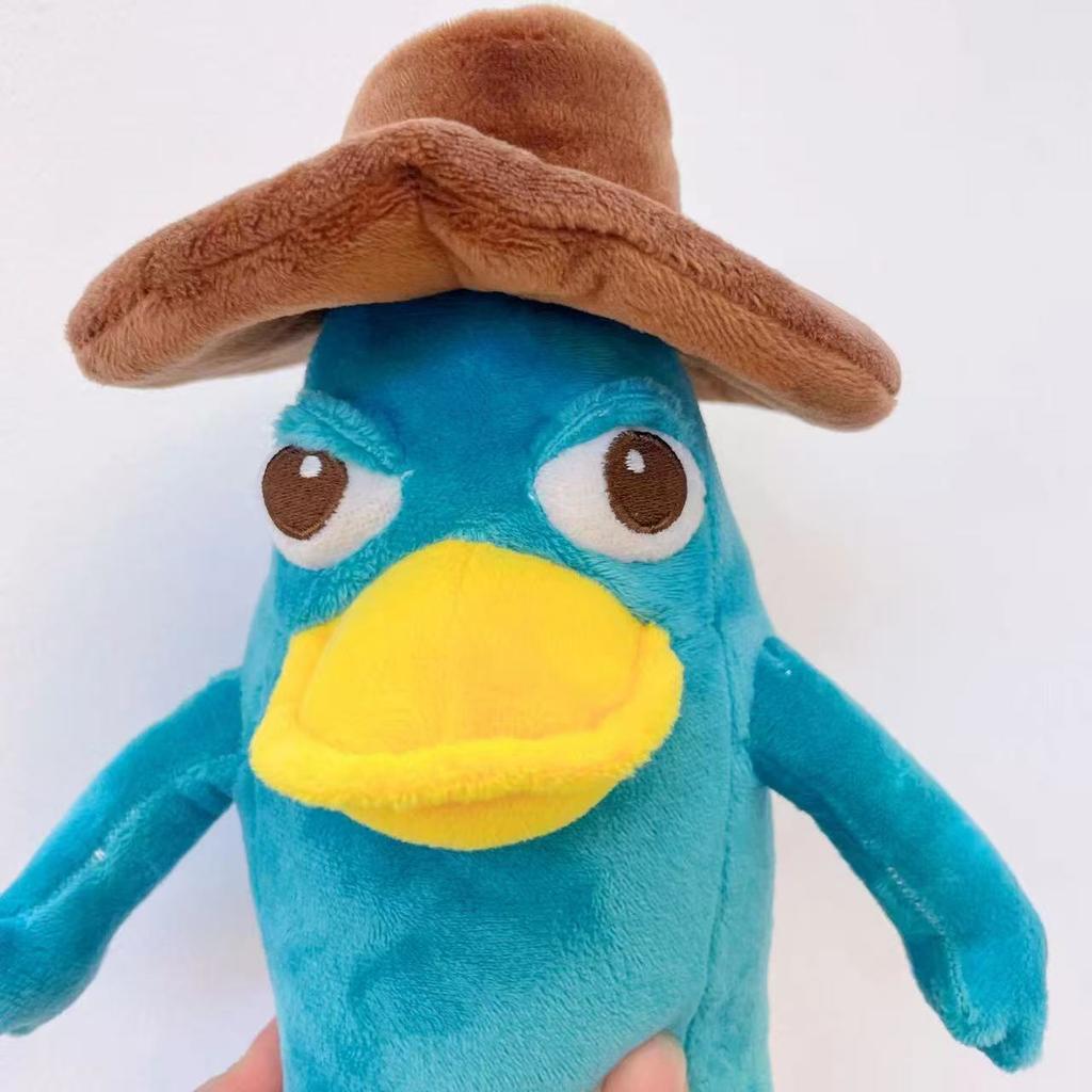 Плюшевые игрушки Perry Утконос Плюшевая игрушка OWCA Секретная служба Милое животное Глупое и милое выражение лица для подарка