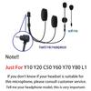 Комплект микрофона для гарнитуры шлема для Y10 Y20 C50 Y60 Y70 Y80 L1 Мягкий Жесткий Микрофон