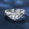 SHEINTemu popular European and American rings, luxury retro opal rings