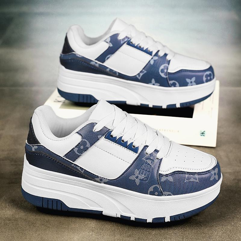 29-40 Детские четырехколесные разборные плоские туфли Runaway Shoes / Колесные скейт-кеды с колесами для женщин
