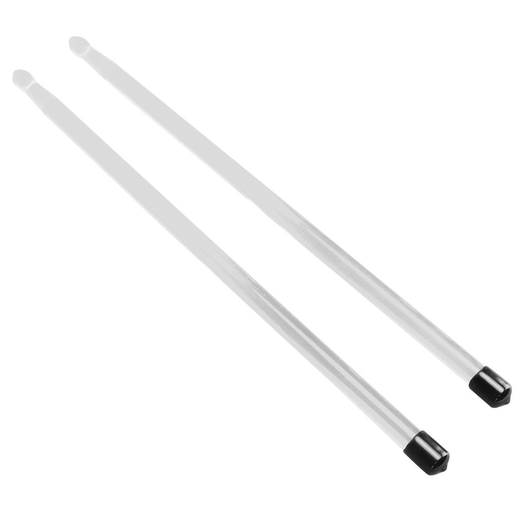 2 шт. Яркие барабанные палочки Акриловые прозрачные барабанные палочки для джазовых барабанов Сценическое выступление